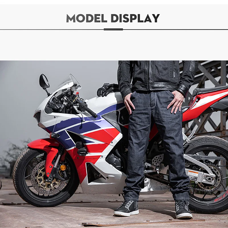 

SCOYCO Motorcycle Pants Men Summer Breathable Motorcycle Jeans Moto Pants Motorbike Protective Trousers CE Knee Protective