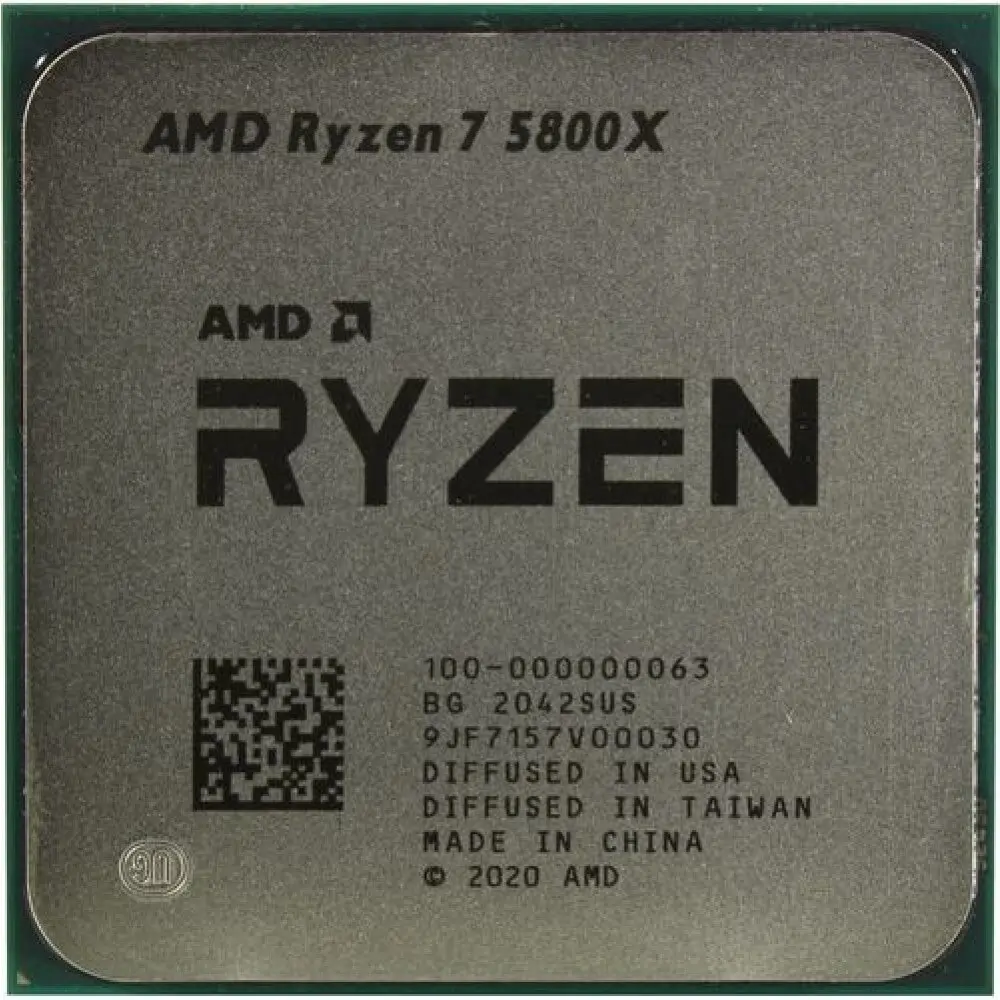 Процессор AMD Ryzen 7 5800X OEM AM4 100-000000063 компьютерные аксессуары для домашних и офисных