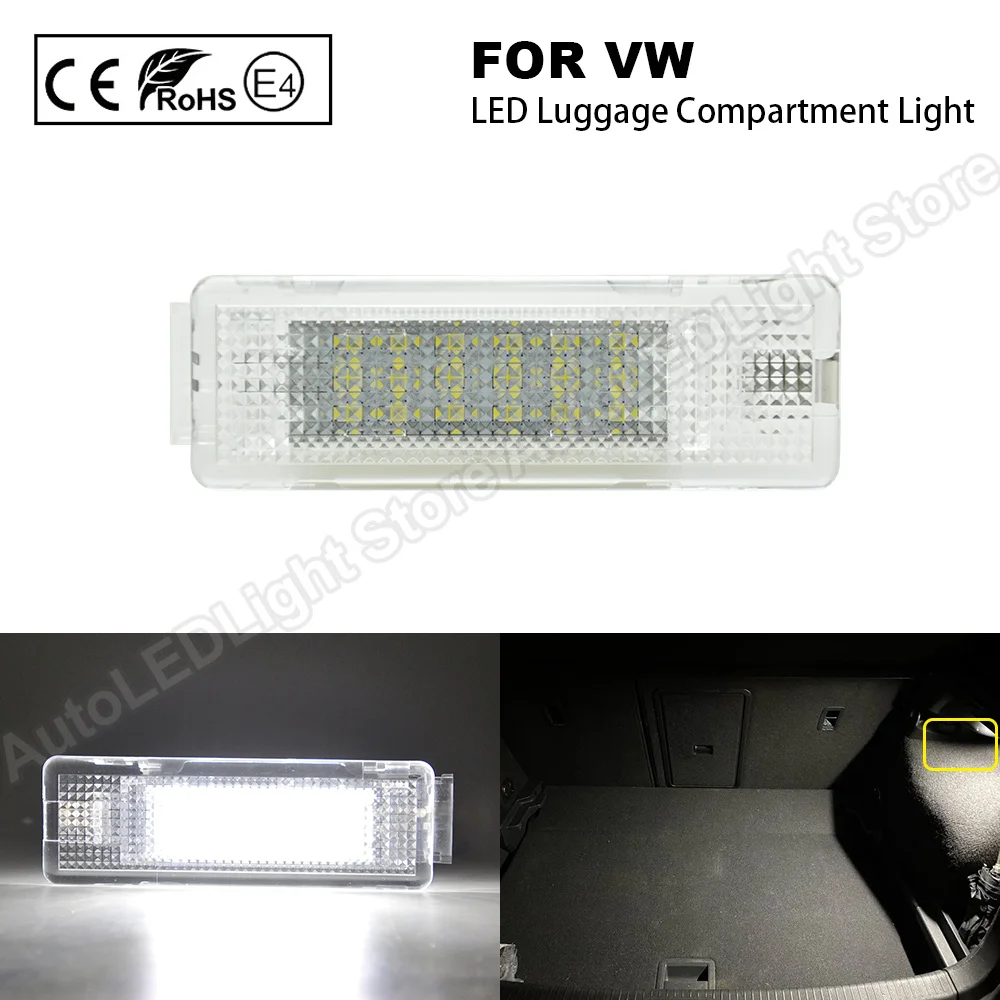 

For seat altea cordoba toledo mk4 ibiza VW golf 7 mk7 Tiguan MK2 Jetta 6 MK6 passat b8 Scirocco Touran Touareg LED Trunk Light