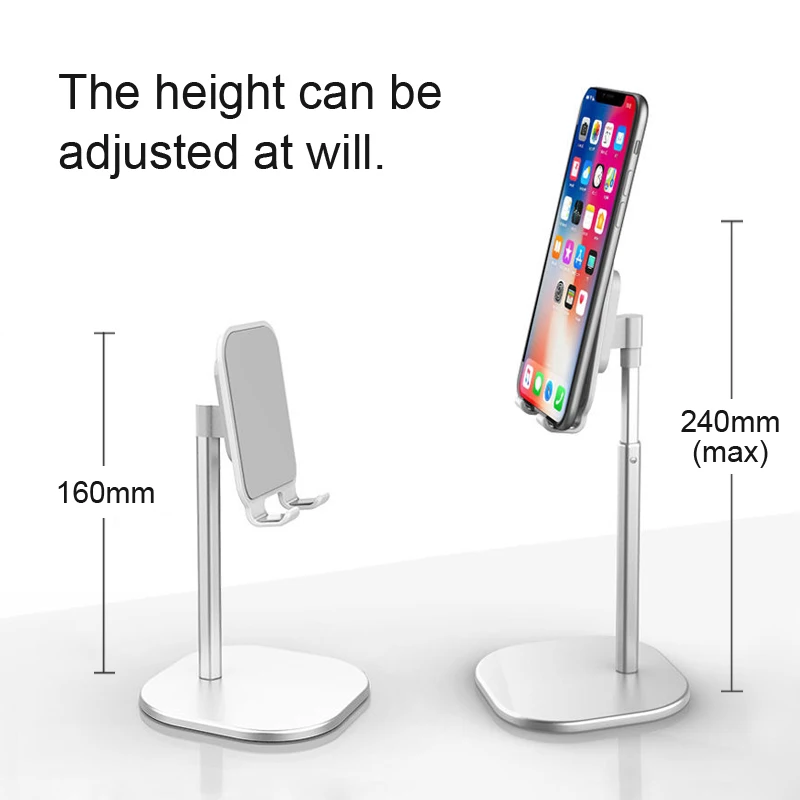 

Smart Phone Tablet Telescopic Desktop Stand Holder For iPhone 11 12 7 Samsung Huawei Xiaomi Oneplus Vivo Mobile Phone Support