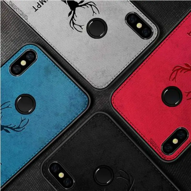 Soft Fabric Cloth Back Cover For Xiaomi Redmi K30 K20 Note 8T Note8 Pro Cases 8A 7ANote7 Shockproof Phone |