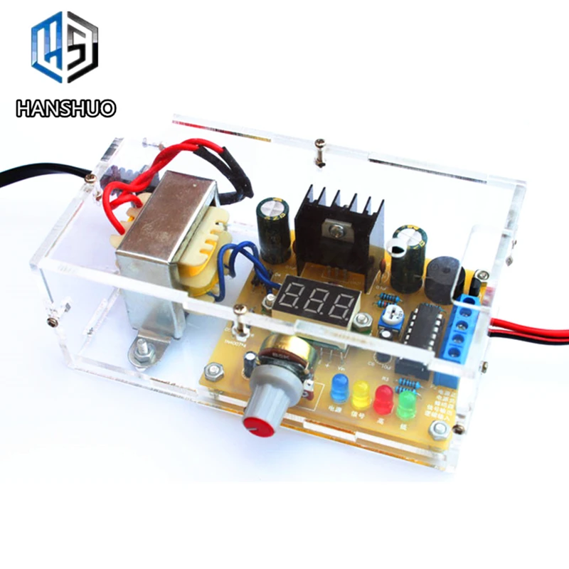 Оптовая продажа с фабрики Бесплатная доставка ЕС 220V DIY LM317 Регулируемое