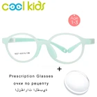 Очки для чтения и близорукости для детей, модные детские очки TR по рецепту, гибкие регулируемые, с ремнем, подходят для маленьких детей