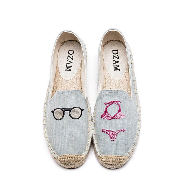 

Shoes Woman Flats Round Toe Shallow Mouth All-Match Loafers With Fur Espadrilles Platform Casual Female Sneakers Dress Summer Sl