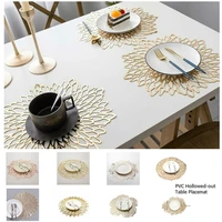 mat tabl stand mug coaster placemat for kitchen dining table simulation plant pvc table mat decorative pad coasters home decor