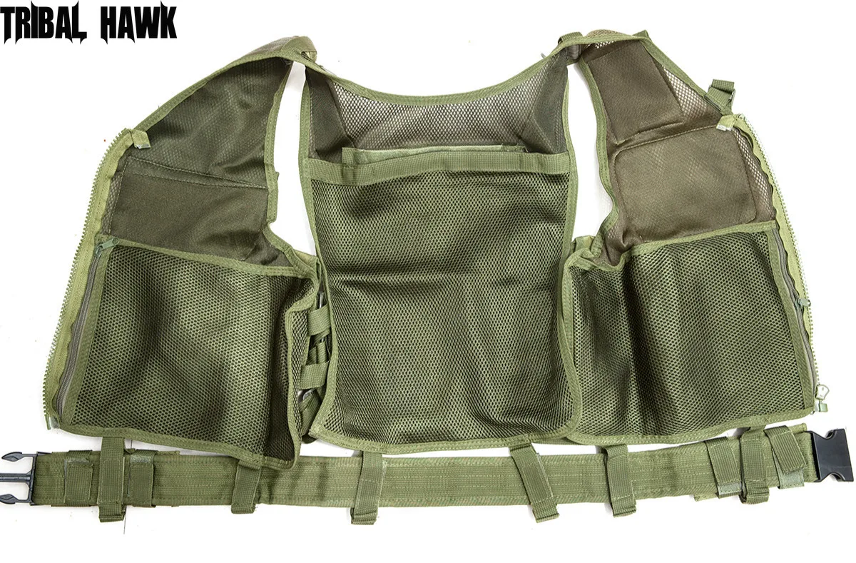 

Outdoor Military Tactical Vest with Holster Magazine Bag Molle War Battle Airsoft Waistcoat Hunting Equipment Camouflage Clothes