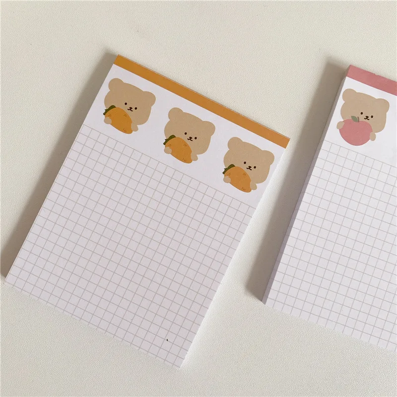 Блокнот для записей с милым медведем 50 листов |