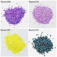 2022 new ab stone round drills for diy diamond painting embroidery rhinestones colorful mosaic ab diamond resin electroplating