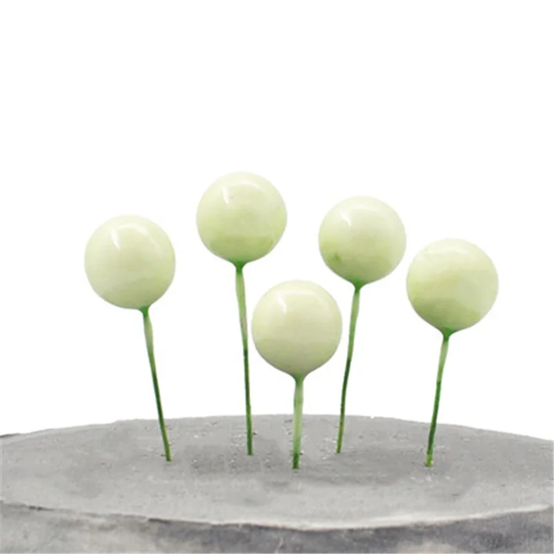 Красочный розовый Буле зеленый шар торт Топпер для детей свадьба день рождения