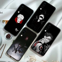 Jujutsu Kaisen Satoru Gojo anime Phone Case For Huawei P20 P30 P40 lite Pro Smart 2019 Mate Lite Pro Nova