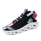 Мужская повседневная обувь с закручивающейся подошвой; Кроссовки больших размеров; Высокая эластичность; MD; Спортивная обувь для отдыха на открытом воздухе; Мужские модные кроссовки