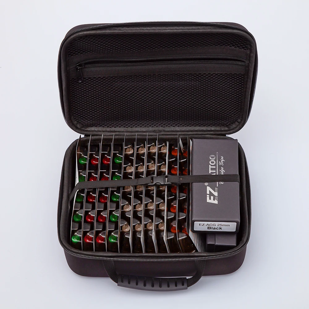 Набор игл для тату картриджа EZ V 2 алюминиевых ручки 100 шт. разные размеры|Иглы