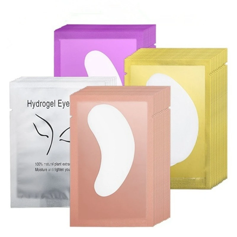 Под ресницами Pad Патчи для наращивания ресниц бумажные патчи термостойкие