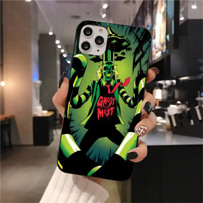 beetlejuice handbook phone case for iphone 12 pro max 11 pro xs max 8 7 6 6s plus x 5s se 2020 xr case free global shipping