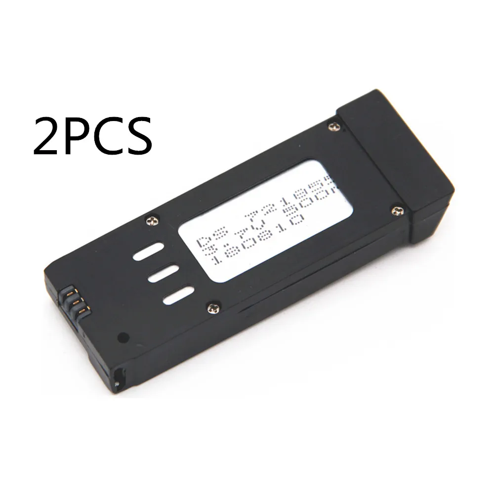 2pcs 800mah 3.7V Lipo Battery and Charger For Eachine E58 JY019 S168 RC Drone Quadcopter Spare Parts Rechargeable Battery 721855 - Цвет: 2pcs