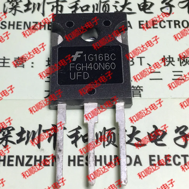 

10pcs/lot FGH40N60UFD New stock TO-247 600V 40A
