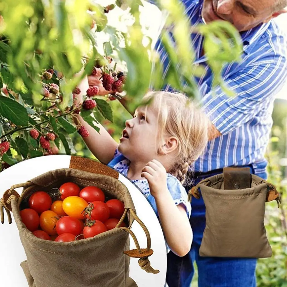 

Кожаная и Холщовая Сумка, парусиновая поясная сумка для кормления, для пеших прогулок, ракушки, вокруг сокровищ R8M9