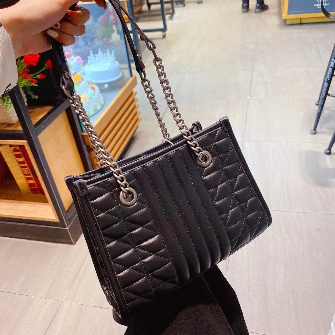 

High Quality Women's Tote Bag Chain Handbags Designer Shoulder Sac Luxury Shopping Bags Mujer Handbag New Brand Bolsa 2022 Bolso