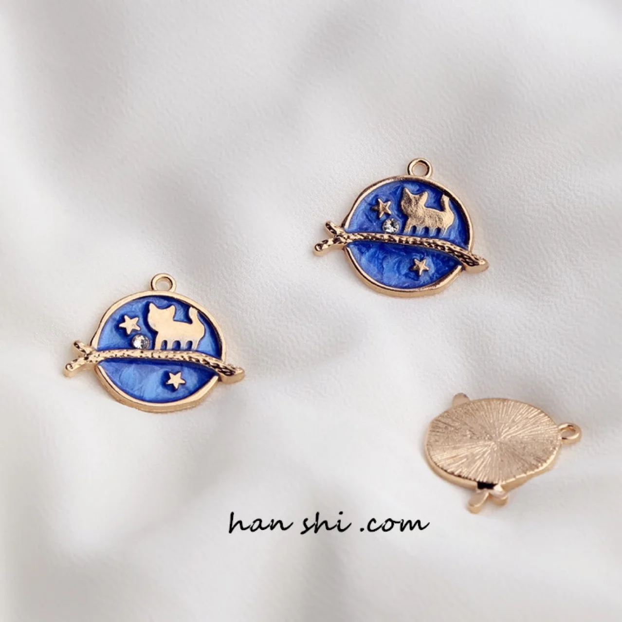 10 шт. металлические подвески в виде Сатурна 19 х29 мм | Украшения и аксессуары