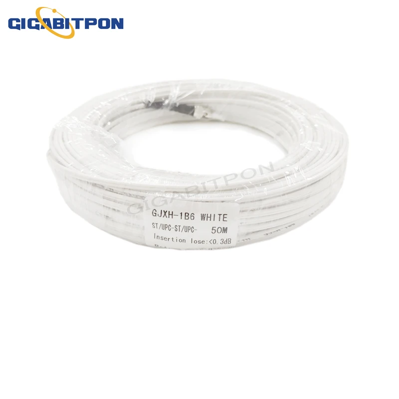 Оптический кабель FTTH SM 1 core 2 steel ST/UPC-ST/UPC подключаемый оптический одномодовый