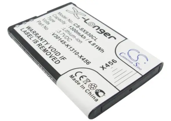 Cameron sino 1300 мАч батарея для SIEMENS Gigaset SL930 SL930A V30145-K1310-X456 аккумуляторная батарея для телефона