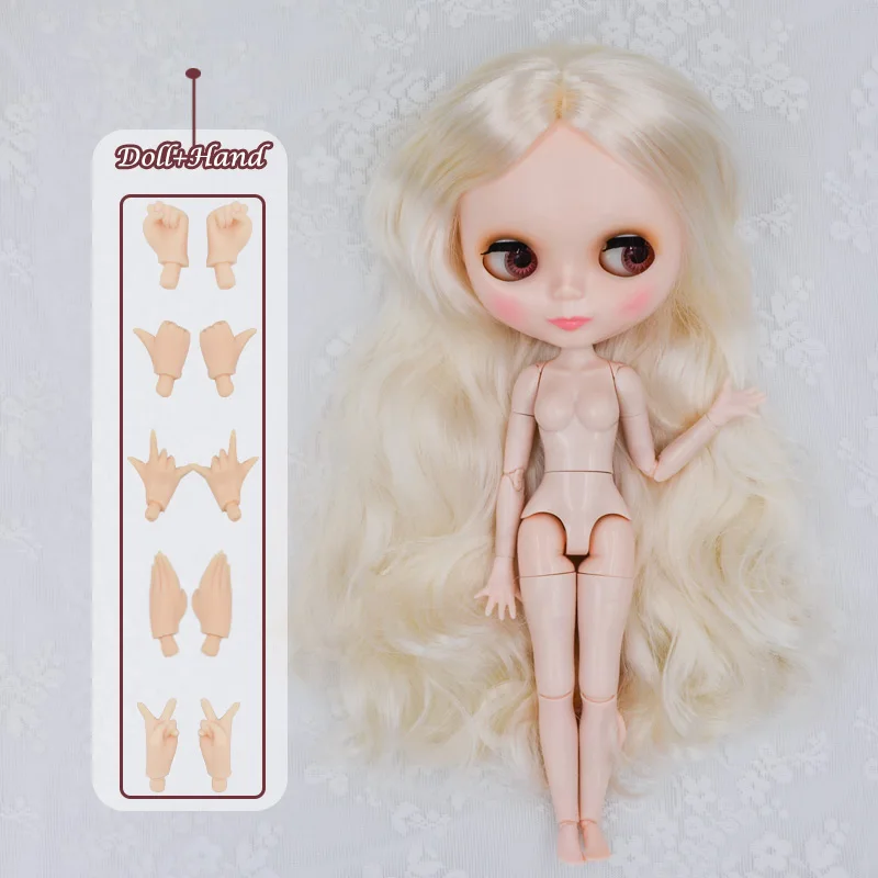 HNBL24 Neo Blyth кукла NBL на заказ блестящее лицо, 1/6 BJD шарнирная кукла Ob24 кукла Blyth для девочки, игрушки для детей NBL 04 - Цвет: HNBL24
