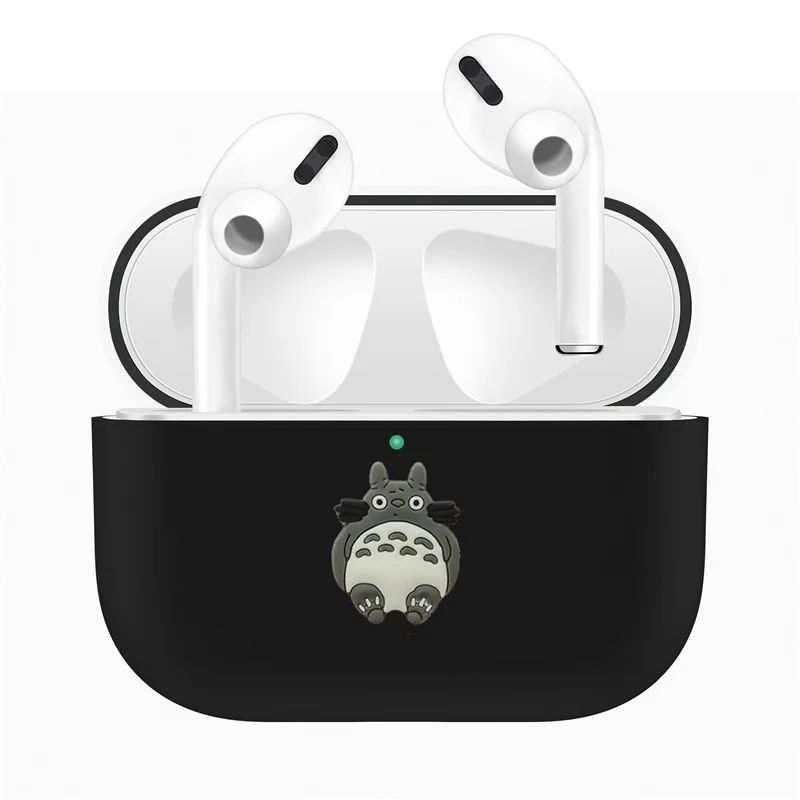 Black 16 Для Apple AirPods Pro Чехол для замены ТПУ милый защитный чехол для AirPods 3 беспроводной Bluetooth наушники протектор рукав - Color: Black 16
