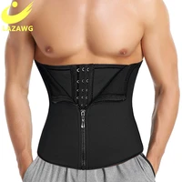 lazawg mens waist trainer belt neoprene body shaper weight loss fat burning slimming belt waist cincher shapewear waist trimmer