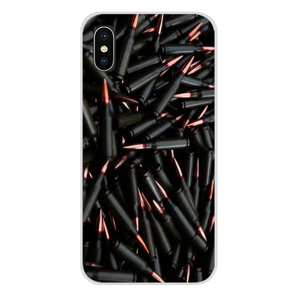For Samsung Galaxy A3 A5 A7 A9 A8 Star A6 Plus 2018 2015 2016 2017 Loose Gold Bullets Gun Bullet Accessories Phone Shell Covers | Мобильные