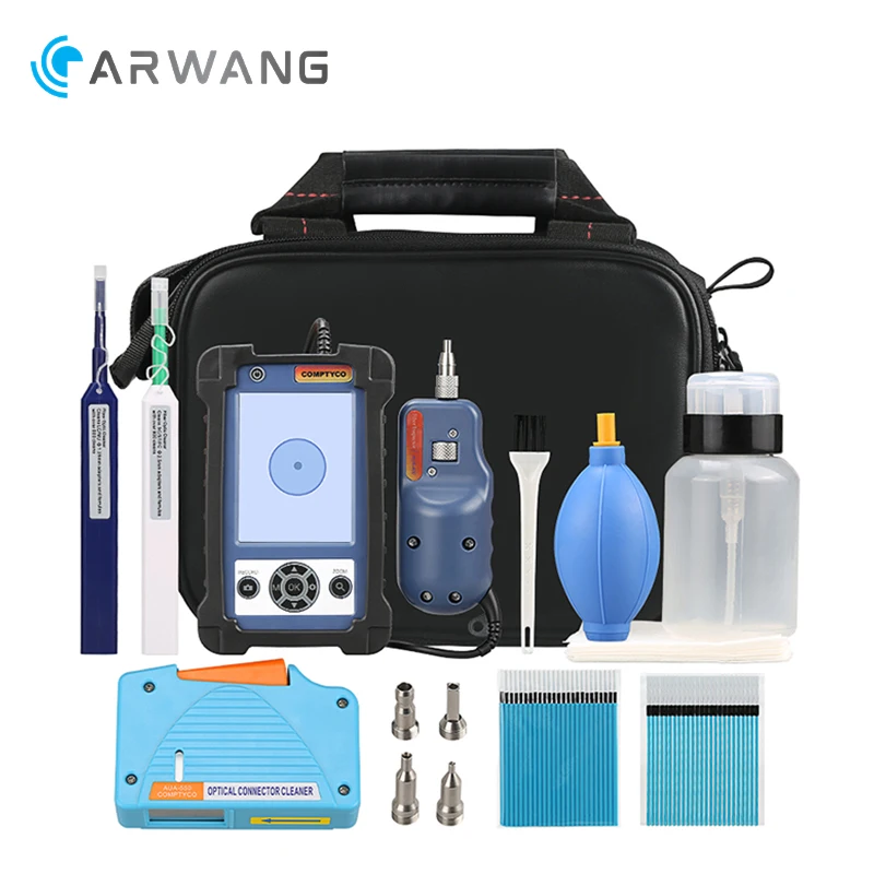 

Набор для очистки оптического волокна с контрольным видеомикроскопом, зонд для проверки 1,25/2,5 мм, коробка для очистки волоконно-оптического...