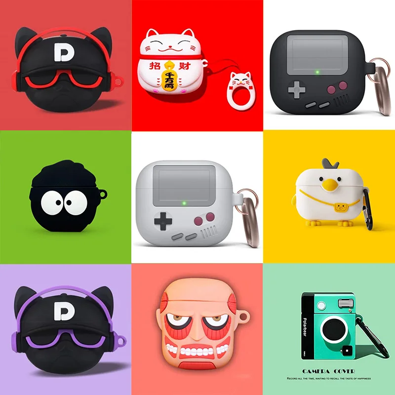 

3D Earphone Case For Airpods 3 Case Silicone Cute Dog Toast Headphone Cover for Apple Air Pods Pro 2 3 Earbuds Case Charging BOX