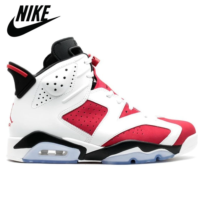 

2021 yeni var AJ6 6s OG erkek ak basketbol hava rdn 6 Retro yksek 384664-060 siyah kzltesi Sneakers spor ayakkab