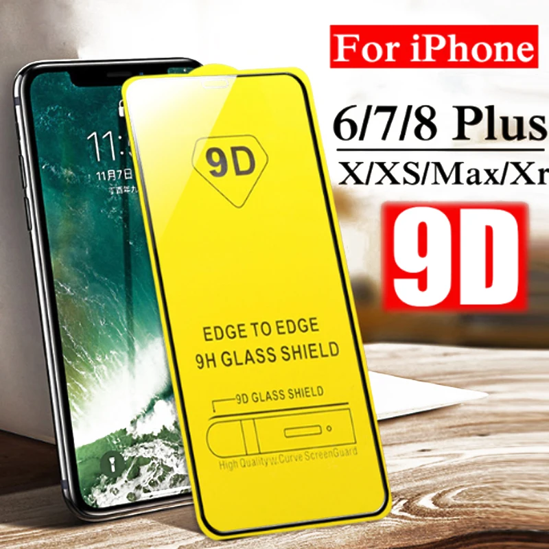 Защитное стекло закаленное 9D для iphone 12 pro max/ SE 100 Pro/XS MAX/XR/2020/11 Plus/12 mini 5D/9D 7/8