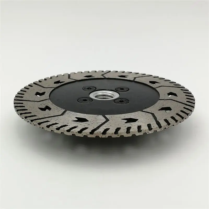 

NEW-125 x 2.8mm M14 Double-Sided Diamond Saw Blade Grinding Slice Sharp Type With Flange