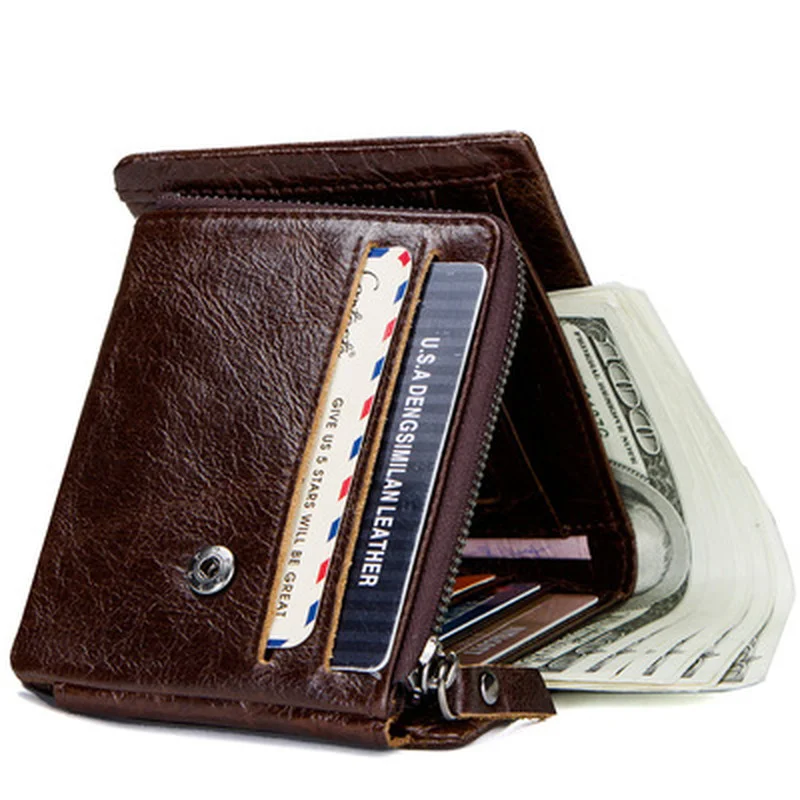 

Luxury Wallet Genuine Leather Money Holder Clip Wallet for Men 2021 New Cash Wallets Clip Purse Cardholder