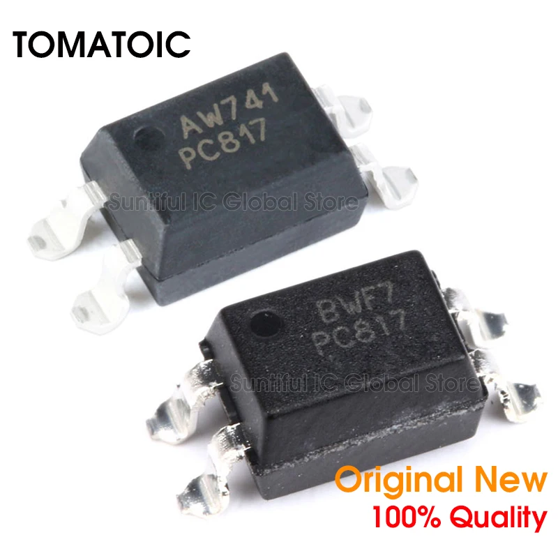 10 шт. PC817X3CSP9F SOP4 PC817 A / B C D SOP 4 SMD изолятор оптопары|Аксессуары для аудиосистем| |