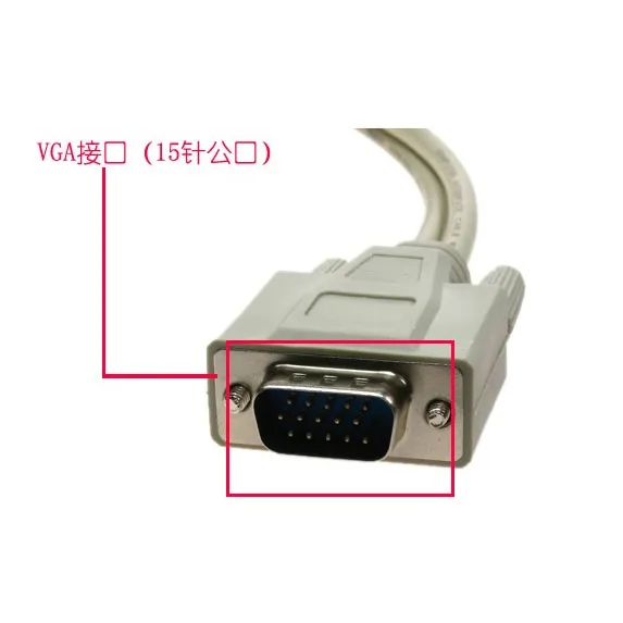 Разветвитель VGA HD один разделенный на две линии разветвитель подключения Vga1 2 a