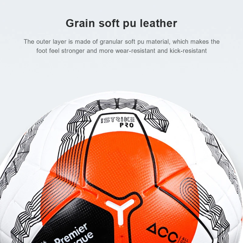 Новинка 2021 профессиональный футбольный мяч размер 5 стильный для матча из