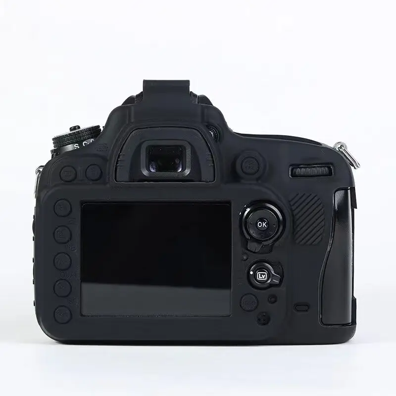 Мягкий силиконовый чехол резиновый защитный корпус для камеры Nikon D610 D600 |