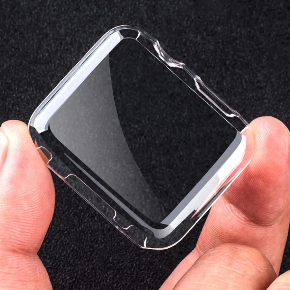 Прозрачный мягкий ТПУ чехол с полной защитой для Apple Watch 38 мм 42 iWatch серии 4 3 2