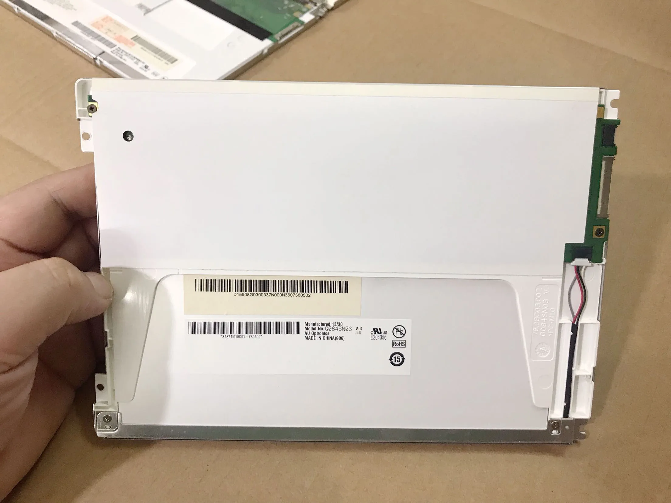 

original G084SN03 V.3 screen warmly for 1 year