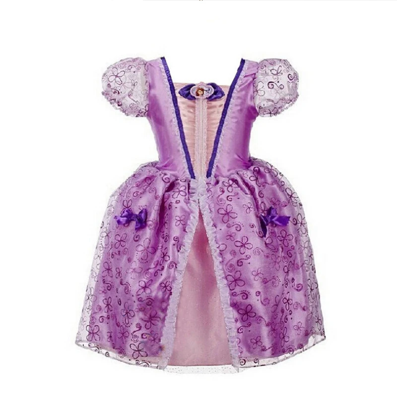 Платье для девочек 3-10 лет вечерние платья принцессы Софии 2020 | Детская одежда и