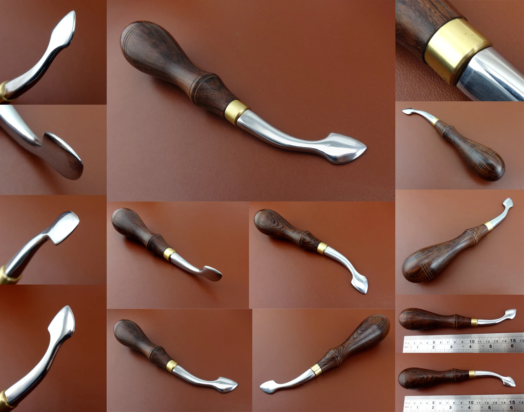 Изделия из кожи тонкие биговки железа лак блеска под давлением по сниженным