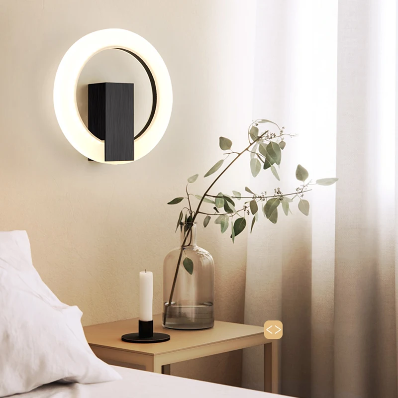 Настенный светильник для спальни светодиодный алюминиевый держатель лампы