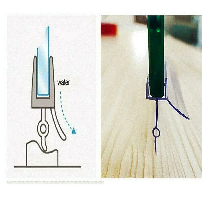 Уплотнительная лента для душа пвх уплотнитель наполнения стеклянного экрана