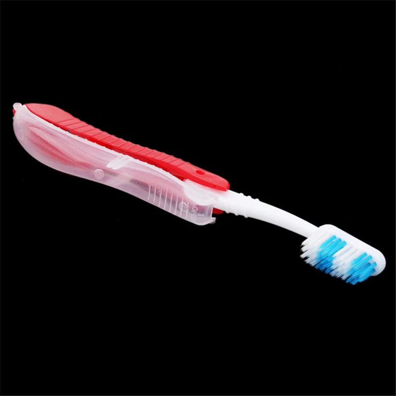 

High Quality Portable Toothbrush New Teeth Foldable 3 Folding Toothbrush Hiking Travel Outdoor Camping Easy To Take Oral Care
