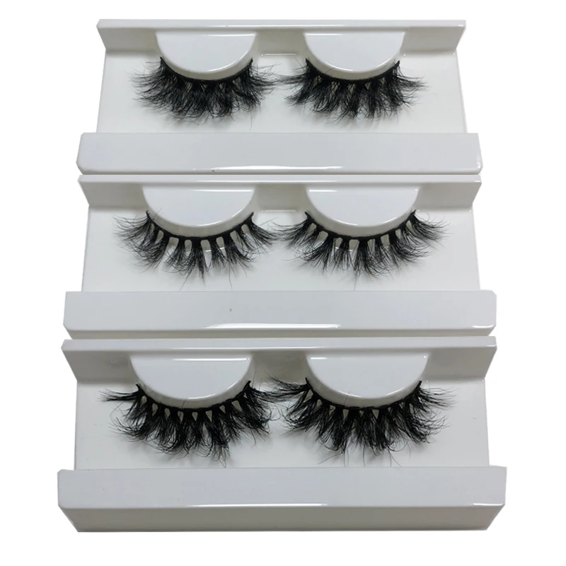

Buzzme 1pair Volume 15-18mm Length False Lashes Wispy Maquiagem Natural Soft Cross Reusable Eyelash Makeup Tools