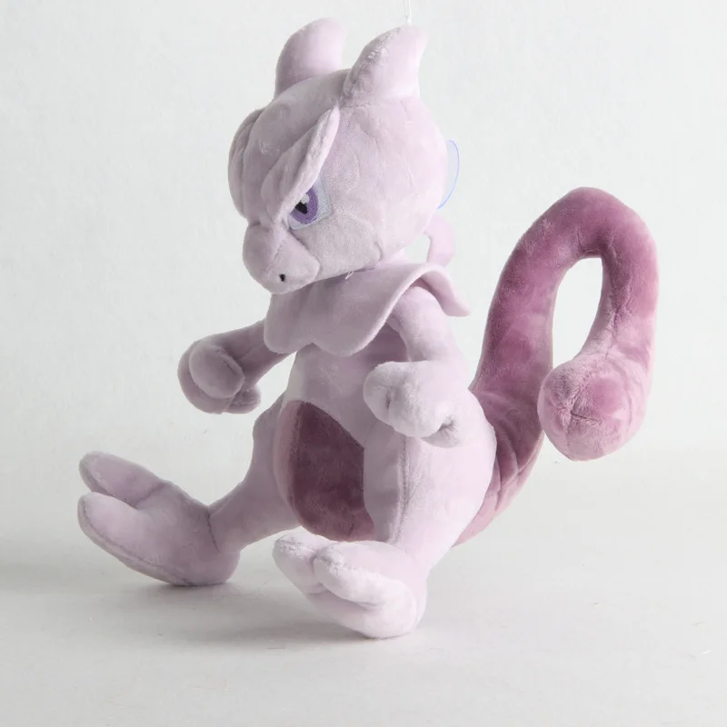 1 шт. 23 см Mewtwo плюшевый игрушечный кукольный кулон мягкие гранулы Мультяшные животные игрушки подарки для детей
