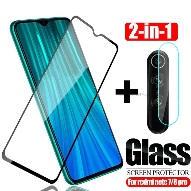 2 в 1 закаленное Стекло для Xiaomi mi 9 SE A3 8 lite CC9E 9T Red mi K20 Note 5, 6, 7, 8 Pro 7A тонкая камера объектив Стекло пленка для полного покрытия