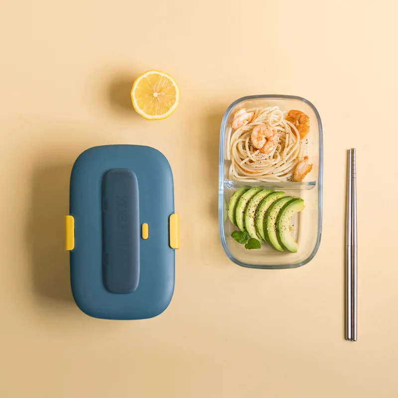 

Ланч-бокс 2020 кухонный пищевой контейнер Bento, Ланч-бокс для детей и взрослых с 2 отделениями, Ланч-бокс в японском стиле